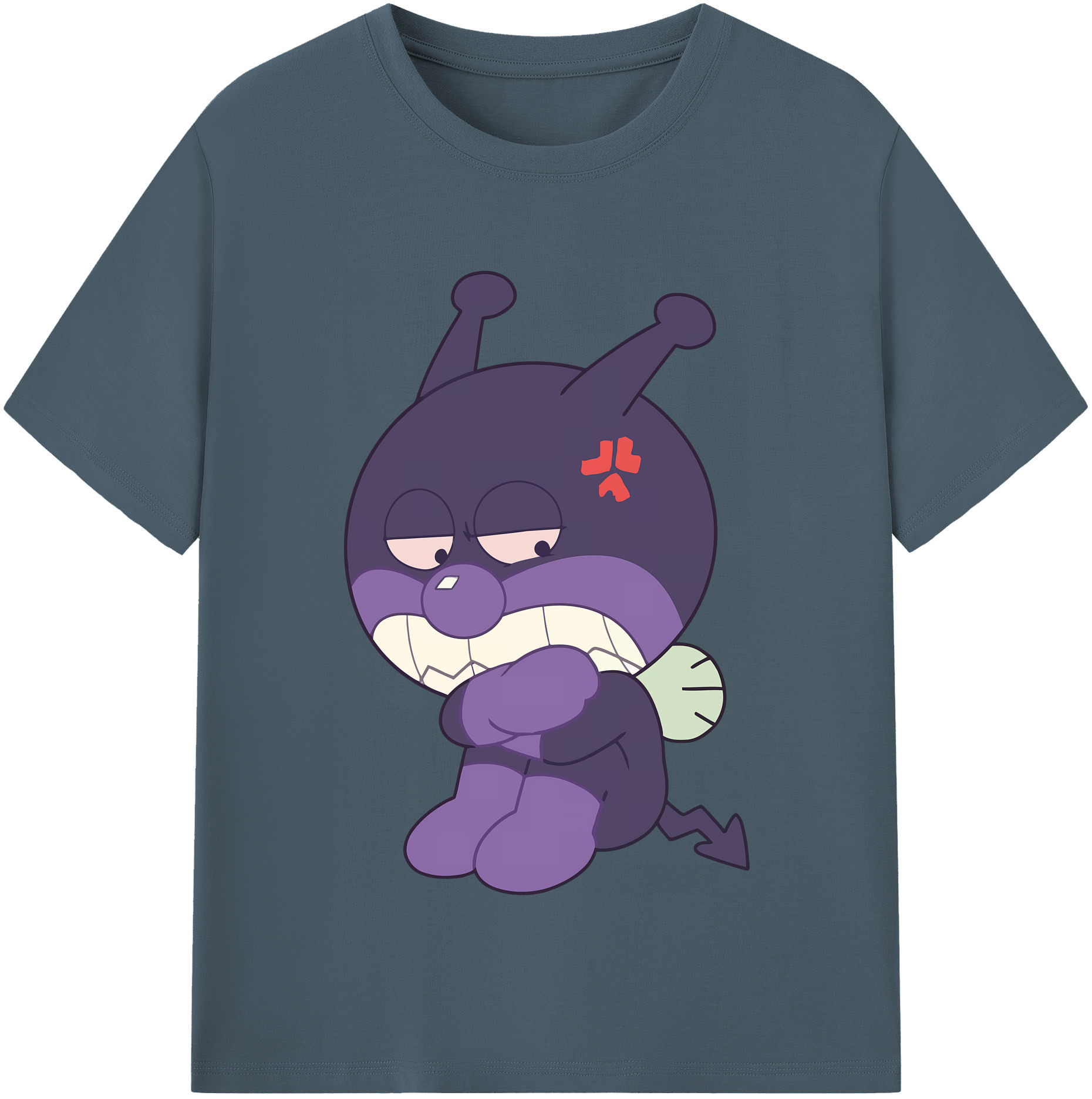 （画像用） アンパンマン Anpanman 綿100％半袖Tシャツ（フロントプリント）